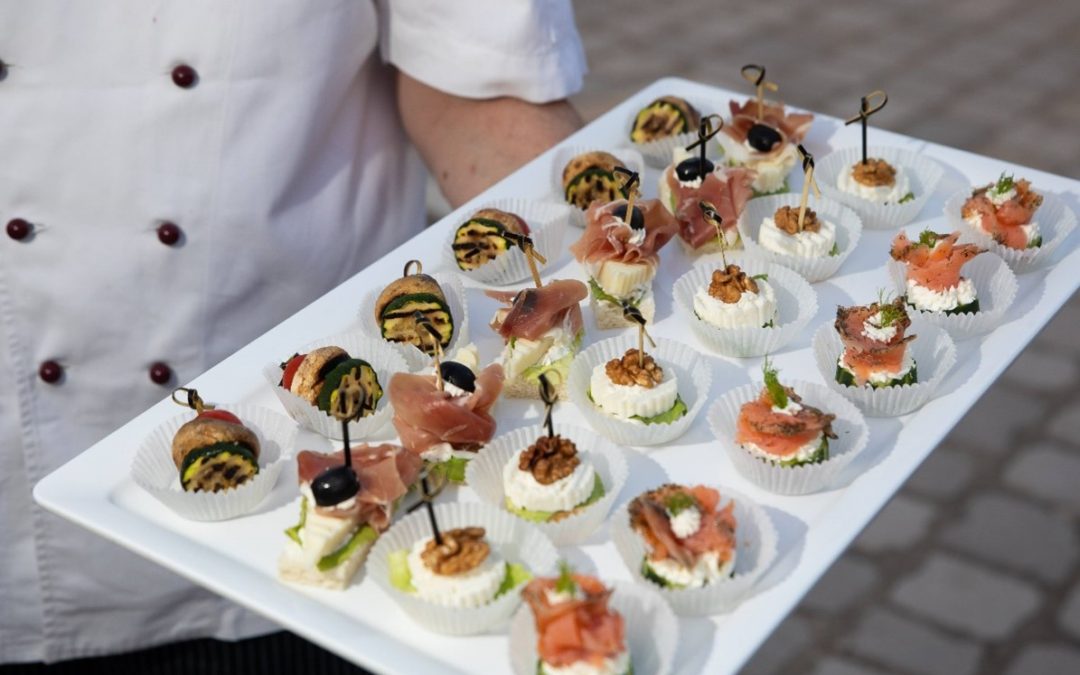 The Best Canape Menu for a Seaside Cocktail Reception